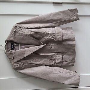 Alfani Genuine Leather Blazer​